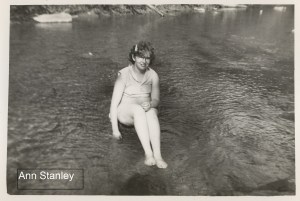 Ann at swimming hole