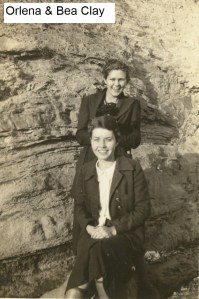 Bea and Orlena Clay