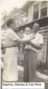 Daphne, Stanley & Carl Rice