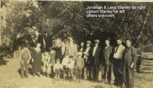 Larkin far rt, Lena & Jonathan Stanely far lft