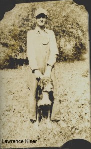 Lawrence & hunting dog