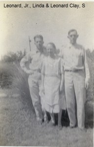 Linda, Leonard Clay & Leonard Jr